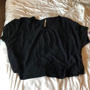 Madewell cropped swing top